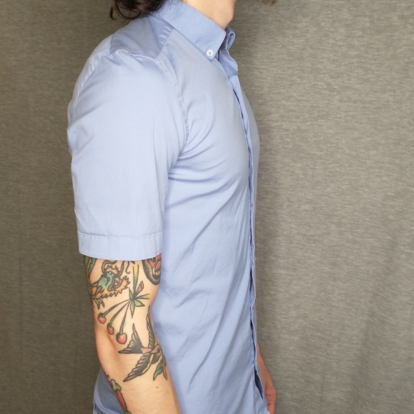 EUC Superslim Zara Men's Short Sleeve - Picture 2 of 4